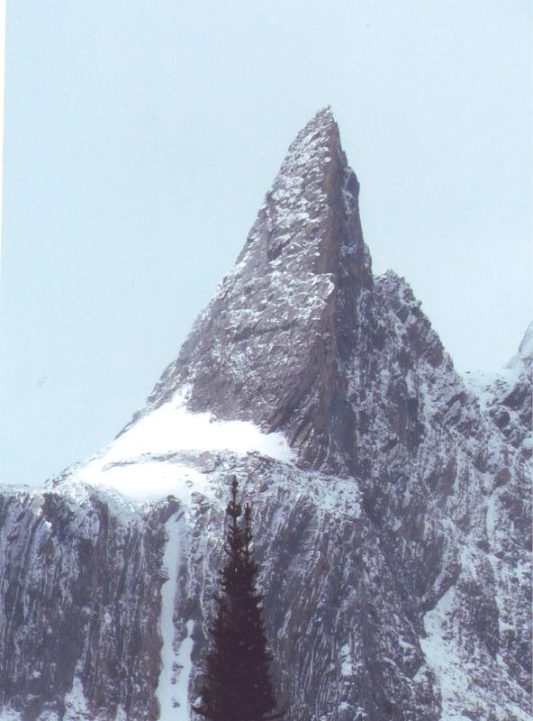 Septer Spire in Canadian Rockies