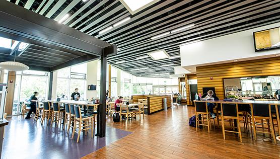 Seating area in Ullman Dining