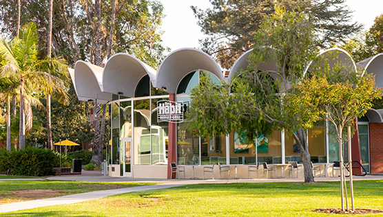 Exterior view of the Habit Burger Grill at the Centrum