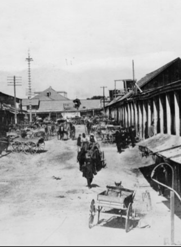 Arcadia Street in Los Angeles c. 1882.