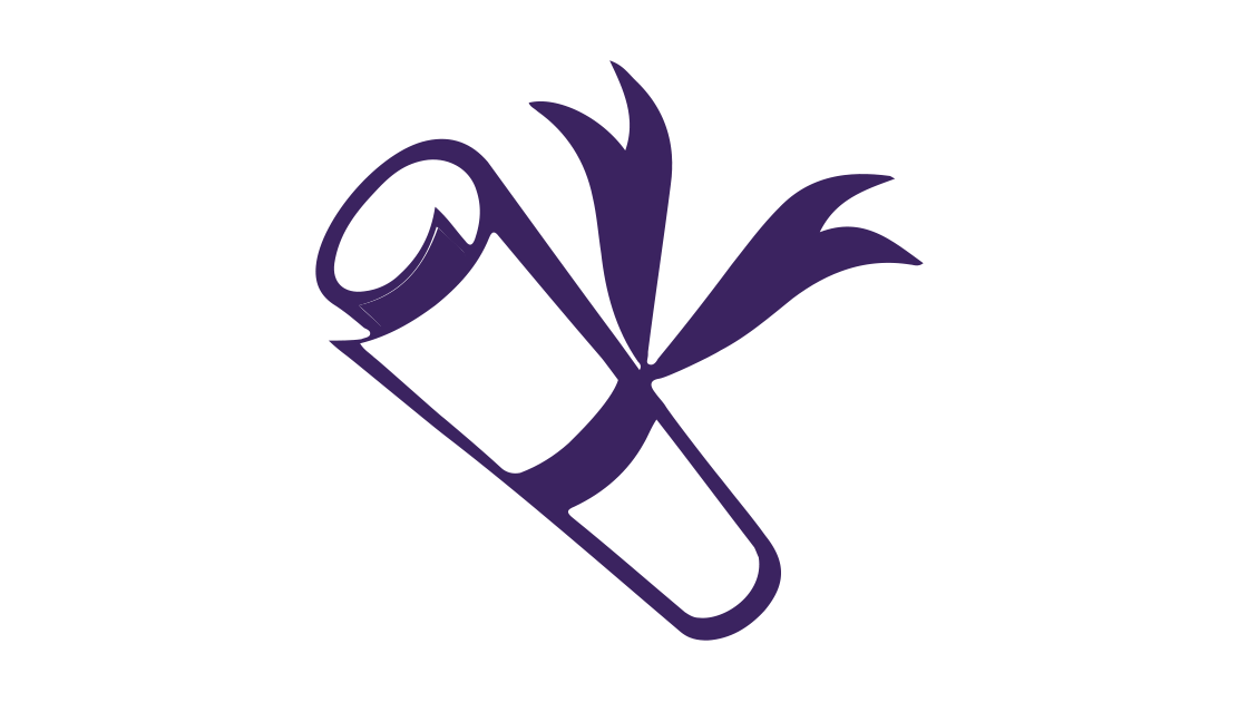 Icon of diploma