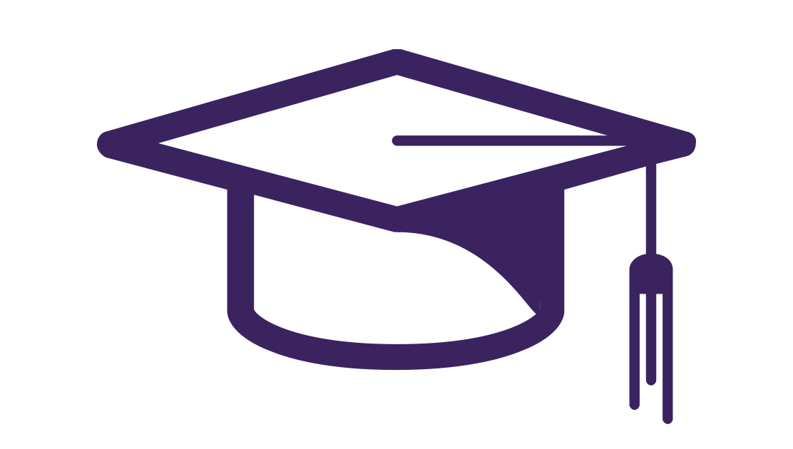 Icon of graduation cap