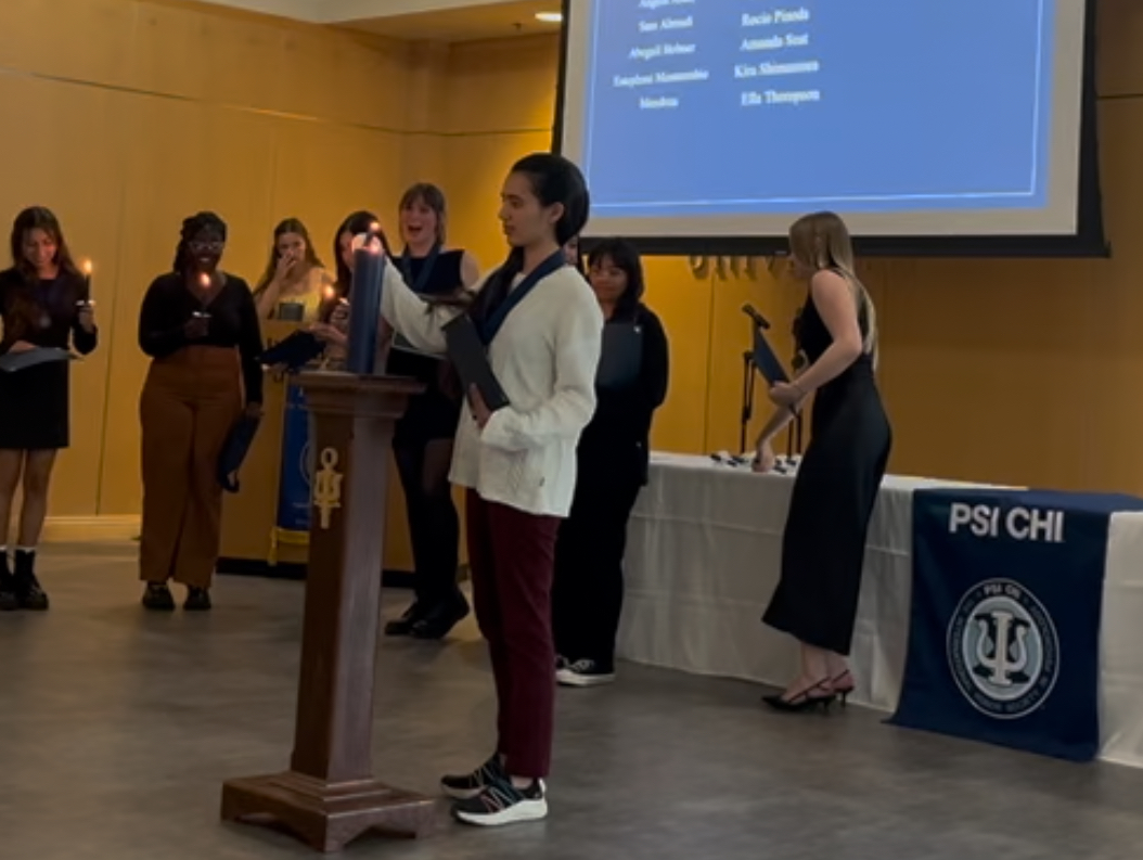 Psi Chi Candle Lighting 2025