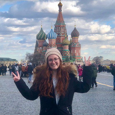Fulbright student in Moscow